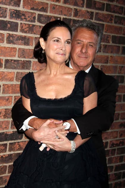 Dustin Hoffman y Lisa Gottsegen llevan juntos 45 años