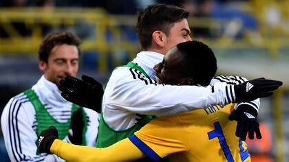 Dybala fue suplente en la victoria de la Juventus; ingresó a 14 minutos del final