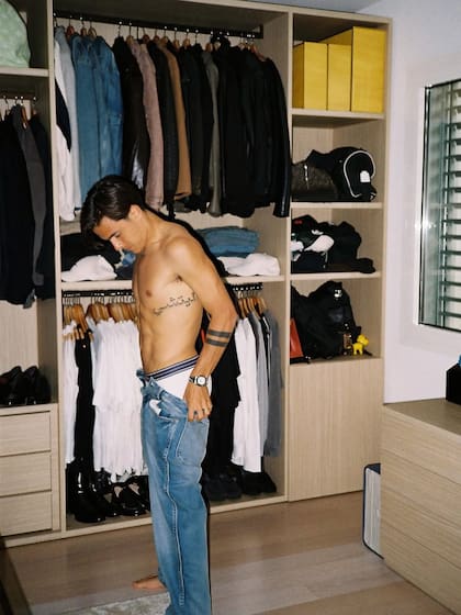 Dybala y su vestidor en Italia (Foto: Instagram/@paulodybala)