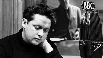 Dylan Thomas, leyendo sus obras en la BBC