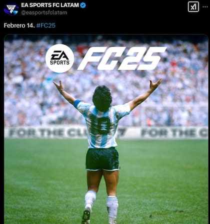 EA FC 25 contará con la presencia de Diego Maradona