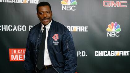 Eammon Walker, en la alfombra roja de One Chicago Day