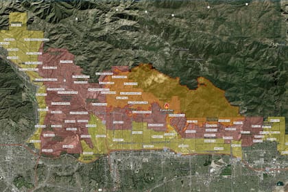 Eaton Fire, más de 4280 hectáreas consumidas: provocó evacuaciones masivas en Pasadena, Glendale y La Cañada Flintridge