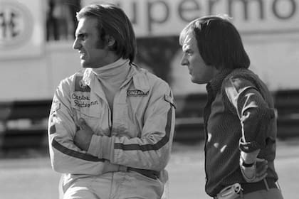 Ecclestone y Reutemann en 1972
