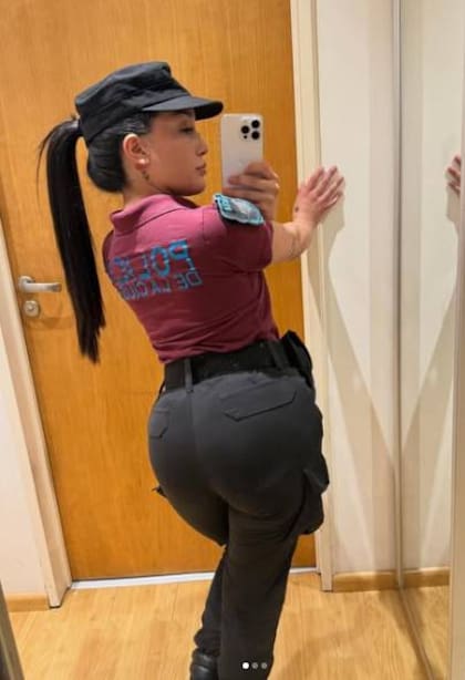 Echaron de la policía porteña a la oficial “tiktoker” que grabó videos eróticos con el uniforme