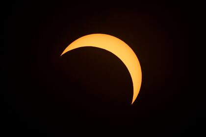 Así se vio el eclipse sol desde el Observatorio La Silla de Chile