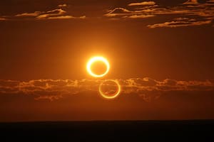 ¿Qué es un eclipse solar híbrido?
