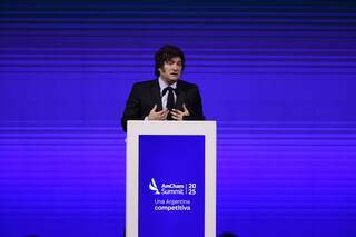 Economía. La Bolsa argentina sube un 46% desde la victoria del partido de Milei en las elecciones legislativas