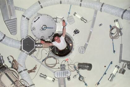 Ed Gibson es el único de los tres tripulantes de la misión Skylab 4 que sigue con vida.