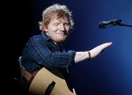 Ed Sheeran encantó a los argentinos
