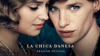 Eddie Redmayne y Alicia Vikander como Einar y Gerda en La chica danesa