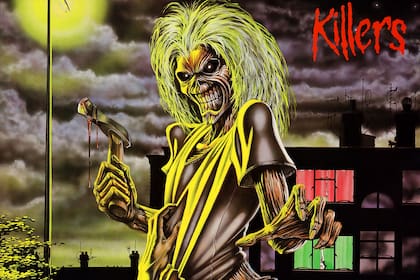Eddie The Head en la tapa de Killers, de Iron Maiden