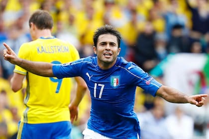 Eder Martins fue el héroe del triunfo italiano