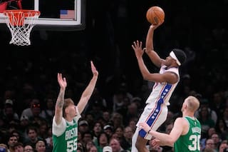 Edgecombe y Maxey se destapan y los 76ers vencen 111-97 a los Celtics e igualan la serie