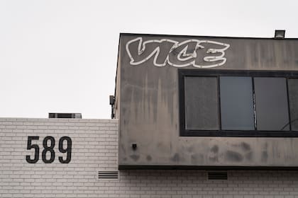 Edificio de oficinas de Vice Media en Los Ángeles, el lunes 15 de mayo de 2023.