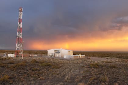 Edificio del detector de fluorescencia