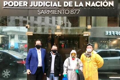 Coronavirus en un edificio del Consejo de la Magistratura de la Nación