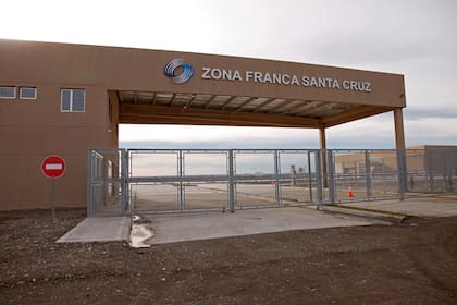 Edificios de la Zona Franca de Río Gallegos, pronta a inaugurarse el 18 de octubre de 2021