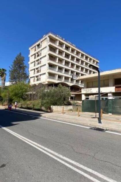 Edificios que quedaron deshabitados y abandonados