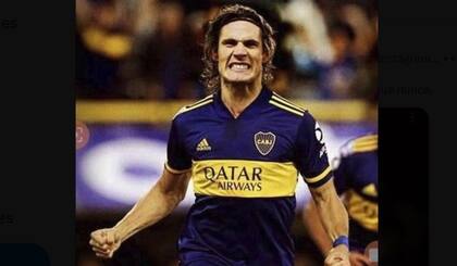 Edison Cavani es la nueva incorporación de Boca Juniors