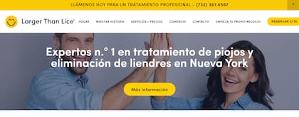 Edith creó su propia compañía para eliminar piojos en Nueva York