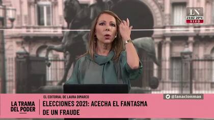 Editoral Laura Di Marco, Elecciones 2021 Acecha el fantasma del fraude