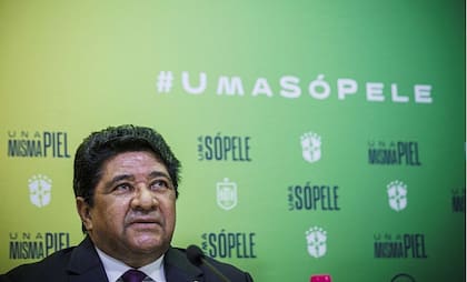 Ednaldo Rodrigues, el presidente de la Confederación Brasileña de Fútbol que afirma que Ancelotti será el entrenador de Brasil