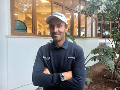 Edoardo Molinari, en la charla con LA NACION: el cerebro de la Copa Ryder para el equipo de Europa