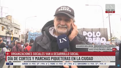 Eduardo Belliboni en dipalogo con LN+ (Foto: Captura de video)