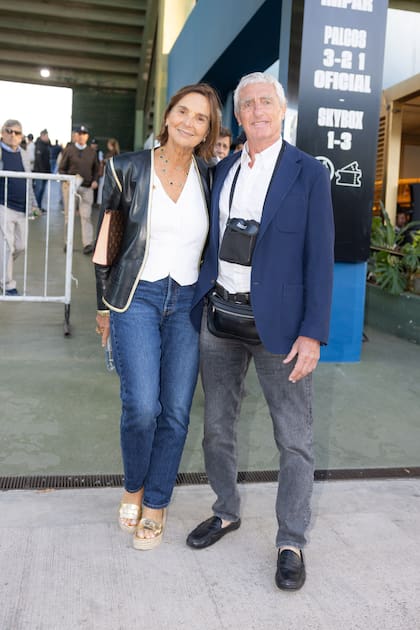 Eduardo Blaquier y Lucia Anchorena.