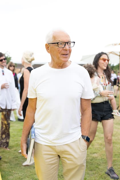 Eduardo Costantini dijo presente en el brunch de Amalia Amoedo