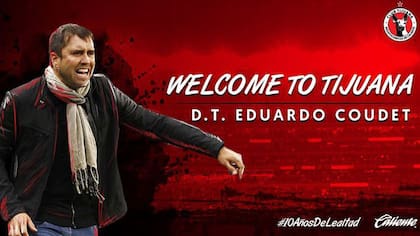 Eduardo Coudet continuará su carrera en Tijuana