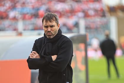 Eduardo Coudet terminó expulsado por el árbitro