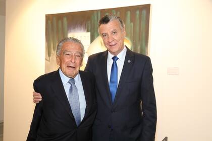 Eduardo Eurnekian y Mario Grinman