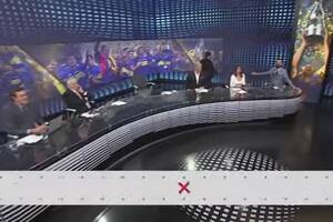 Eduardo Feinmann estuvo a punto de abandonar el estudio de LN+ al indignarse con una noticia relacionada al fútbol que trajo "el Rifle" Varela