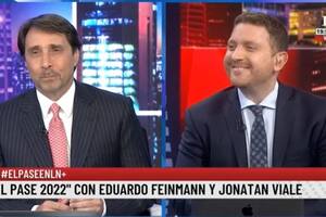 La "disputa" entre Feinmann y Jony Viale por las figuritas del mundial: “Sos grandote ya”