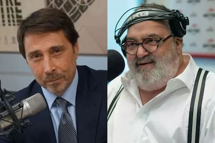 Eduardo Feinmann y Jorge Lanata protagonizan un "pase" con reglas propias, humor y sarcasmo sobre los temas de la actualidad nacional