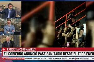 Eduardo Feinmann y Pablo Rossi cuestionaron la manera en que Axel Kicillof se presentó en un concierto en La Plata, a pocos días de que rija en el país el pase sanitario