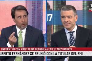 Eduardo Feinmann y Pablo Rossi hablaron sobre la reunión entre Alberto Fernández y la titular del FMI, Kristalina Georgieva
