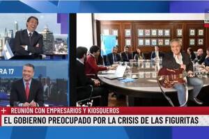 Eduardo Feinmann y Pablo Rossi no se tomaron en serio la reunión en la Secretaría de Comercio por el faltante de las figuritas del Mundial