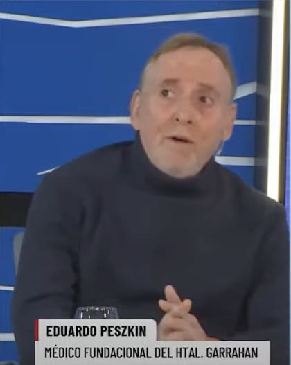 Eduardo Peszkin, médico fundacional del Hospital Garrahan