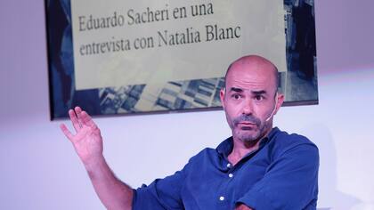 Eduardo Sacheri, en la Feria del Libro
