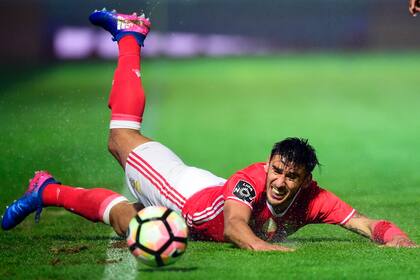 Eduardo Salvio se recupera de su lesión