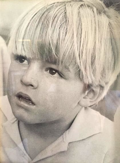 Eduardo siempre fue "El Ruso" Heguy, desde chiquito, identificado por su pelo rubio