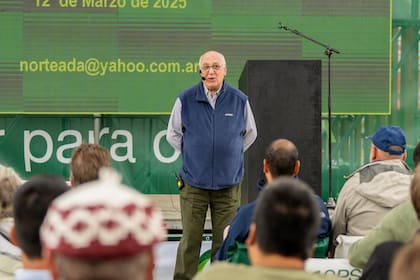 Eduardo Sierra, experto en clima, hizo el informe para la Bolsa de Cereales de Buenos Aires