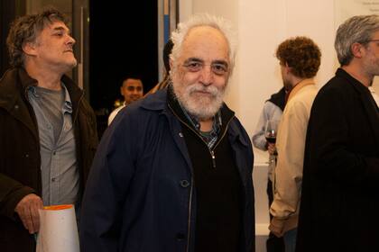 Eduardo Stupía, artista que codirigió durante muchos años con Noé el proyecto La línea piensa