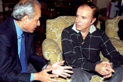 Eduardo y Carlos Menem