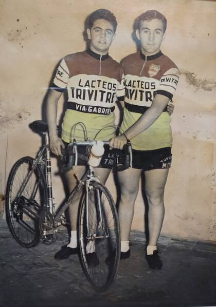 Eduardo y su padre Antonio Schisano.