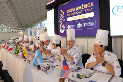 Eduardo Zacaría fue el líder del equipo argentino que condujo al país a lo más alto del helado artesanal