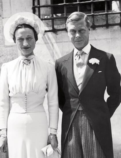 Eduado VIII y su mujer Wallis Simpson